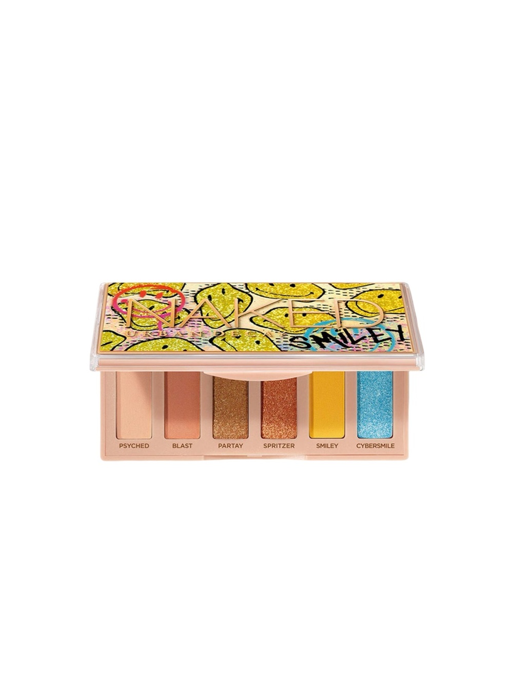 URBAN DECAY x SMILEY Naked Mini Eyeshadow Palette - Mucho Happy